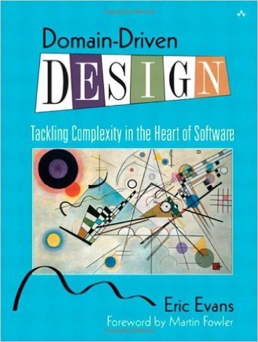 Capa do livro Domain-Driven Design: Tackling Complexity in the Heart of Software, de Eric Evans